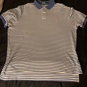 Polo collar shirt